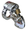 Steel Chastity Cage with Handcuff Closure (Style 9)