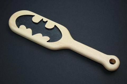 Bat Paddle BDSM Engraved Spanking Paddle