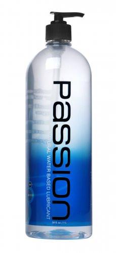 Passion Natural Water-Based Lubricant - 34 oz