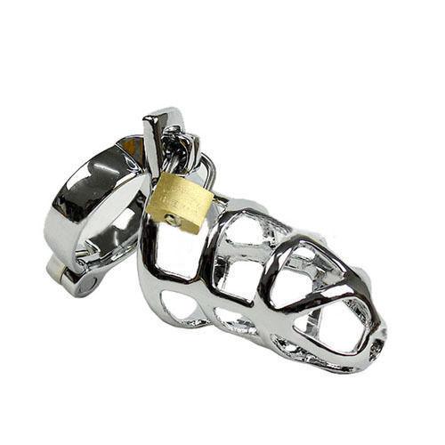 Steel Chastity Cage (Style 5)