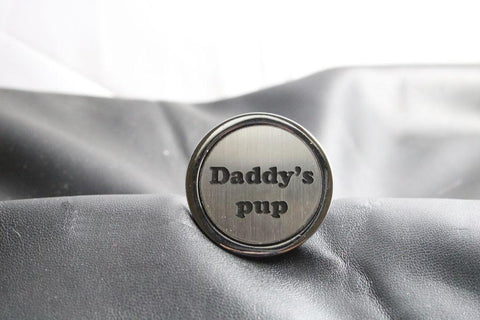 Daddy's Pup Custom Steel Butt Plug