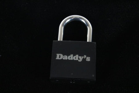 Daddy's Lock for Chastity Play and Bondage
