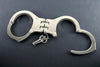 Heavy Steel Handcuffs Metal Restraints
