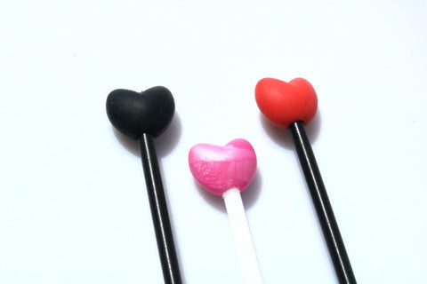Micro Heart Bruiser  - Silicone Rubber BDSM Thuddy Impact Toy