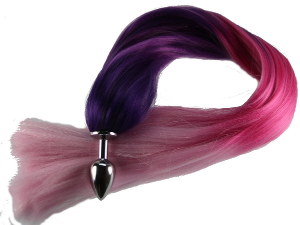 Lavender Love Pony Tail Butt Plug Synthetic Tail (10)