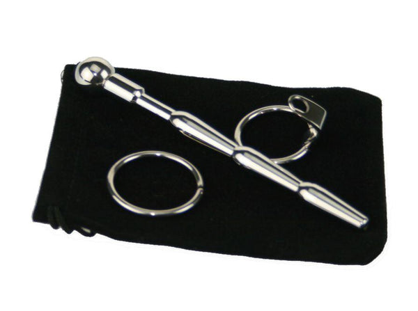 Penis Plug with Through Hole for CBT and Urethral Play (Style 3)
