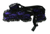 3 Piece Bondage Kit, Purple with Black Lace