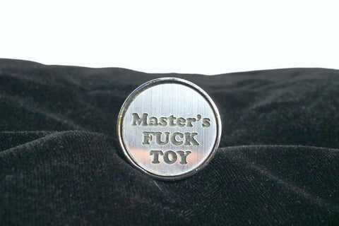 Master's F*ck Toy Custom Steel Butt Plug