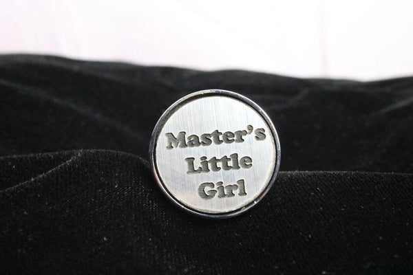 Master's Little Girl Custom Steel Butt Plug