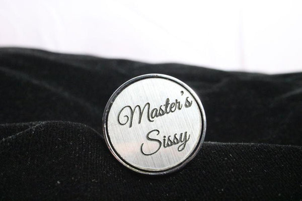 Master's Sissy Custom Steel Butt Plug Script