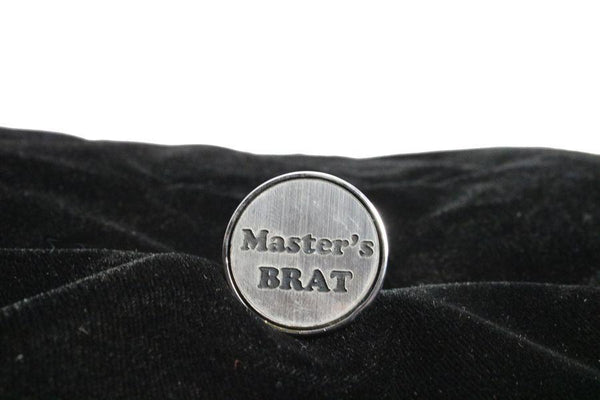 Master's Brat Custom Steel Butt Plug
