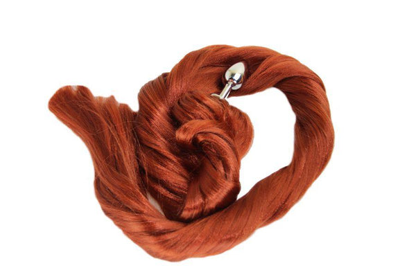 XL Spice Pony Tail Butt Plug Synthetic Tail (40)