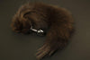 Pre-made Ready to Ship Real Fur Fox Tail with Small Metal Butt Plug (103)