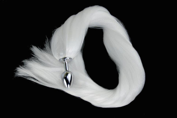 Unicorn Pony Tail Butt Plug Synthetic Tail (25)