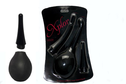 Xplor 3 Piece Enema Kit for Anal Cleansing