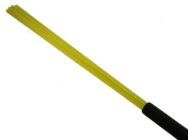 Yellow Acrylic Beater Cane 18 inches of Stingy Impact!