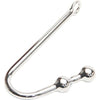 Steel Anal Hook with Double Balls