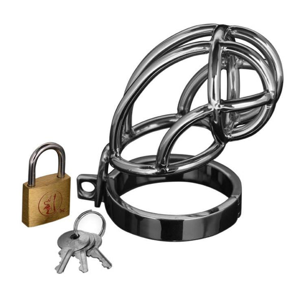 Steel Chastity Cage (Style 10)