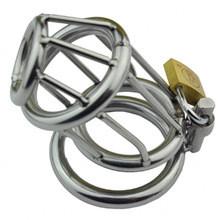 Short Steel Chastity Cage (Style 13)