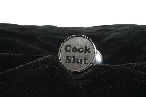 Cock Slut Custom Butt Plug Long
