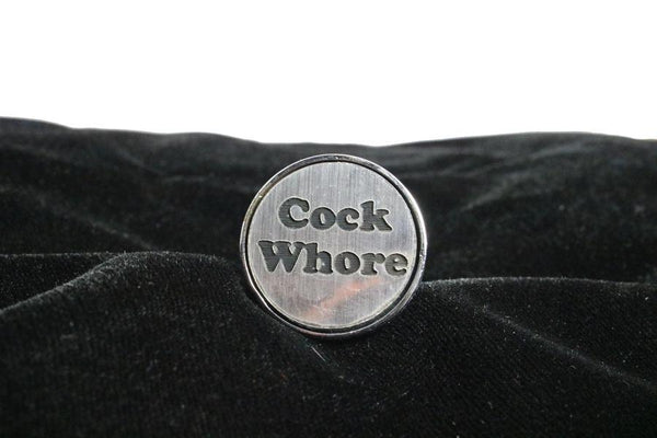 Cock Whore Custom Butt Plug Beginner