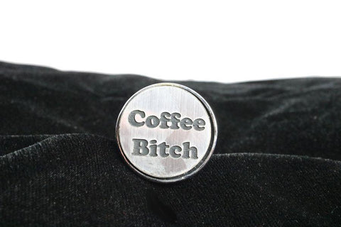 Coffee Bitch Custom Butt Plug Long