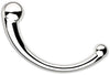Stainless Steel Curved Dildo for Anal or Vaginal Play