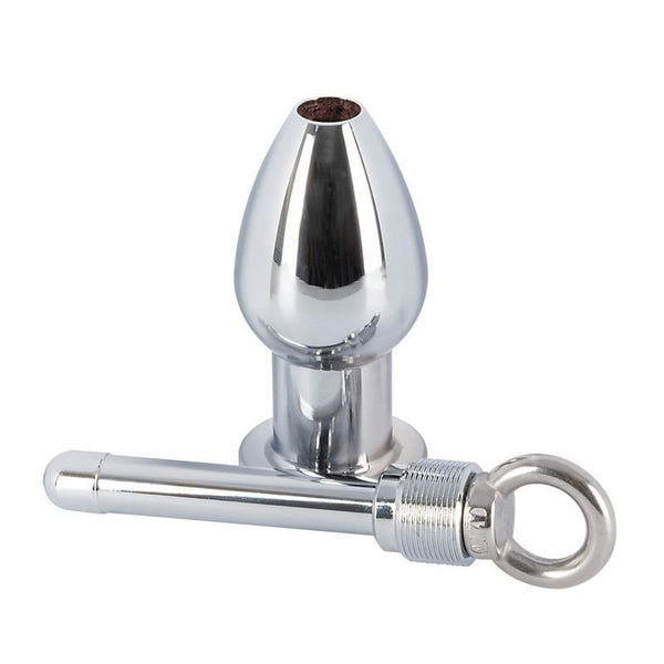 Stainless Steel Tunnel Butt Plug with Removable Core