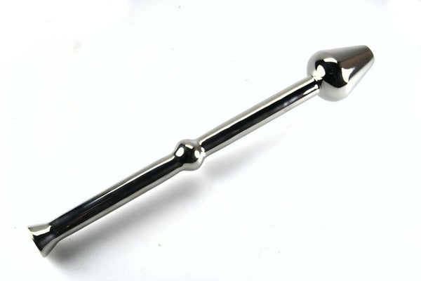 Solid Steel Milking Stick for Anal and Chastity Play Dildo