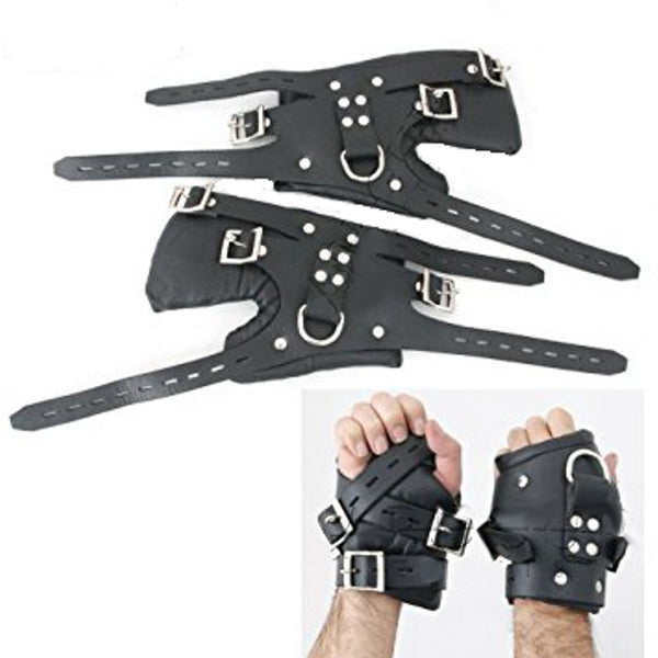 Padded and Reinforced Suspension Cuffs for Bondage Vegan Friendly Restraints
