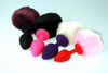 Synthetic Fur Bunny Tail Butt Plug, Silicone Butt Plug Faux Fur (ST)