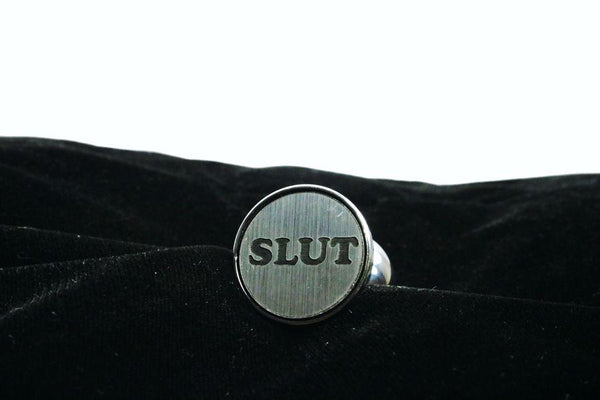 Slut Custom Solid Steel Butt Plug