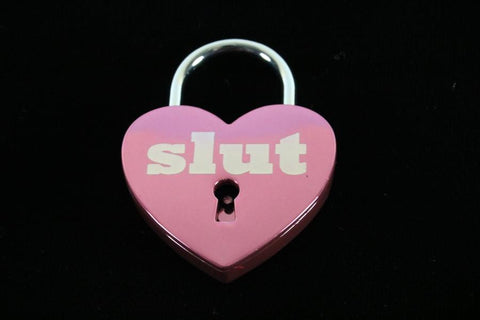 Slut Lock for Chastity Play and Bondage