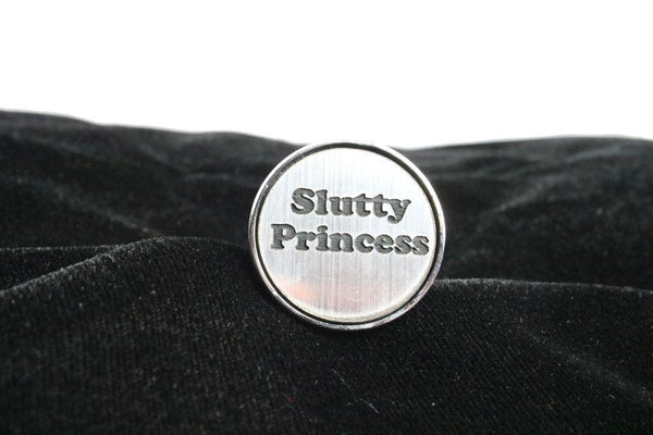Slutty Princess Custom Steel Butt Plug